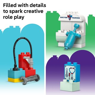 Foto 5 | Foto 5 | Toy Lego Duplo Disney Pixar Cars La Visita De Mcqueen Al Garaje De Doc's - Venta Internacional.