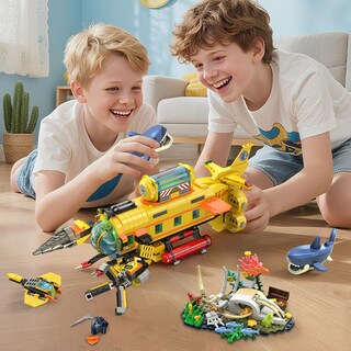 Foto 7 | Foto 7 | Set De Construcción Hogokids City Submarine Con Luz Led De 8 A 14 Años O Más - Venta Internacional.
