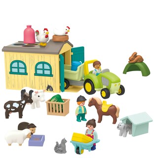 Foto 5 | Foto 5 | Toy Playmobil Junior Farm Adventure Con Tractor Remolque Y Animales - Venta Internacional.