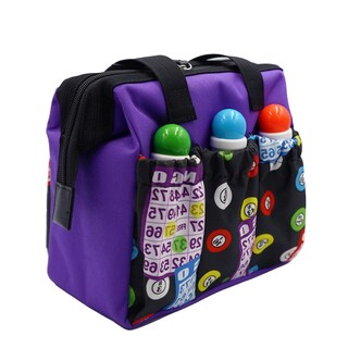 Foto 1 | Foto 1 | Bolsa De Mano Bingo Dauber Yuanhe Oxford Impermeable Color Morado 6 Bolsillos - Venta Internacional.