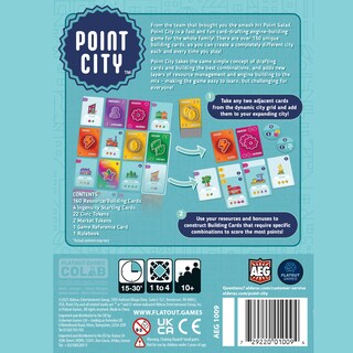 Foto 2 | Foto 2 | Juego De Cartas Aeg & Flatout Games Point City City Building 10+ - Venta Internacional.