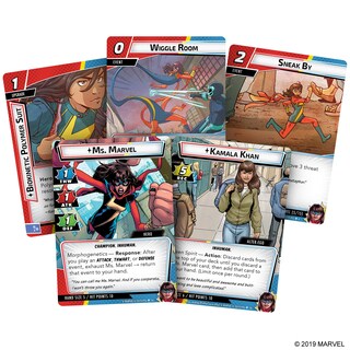 Foto 2 | Foto 2 | Juego De Cartas Fantasy Flight Marvel Champions Ms. Marvel Pack - Venta Internacional.