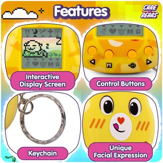 Foto 5 | Foto 5 | Digital Pet Care Bears Funshine Bear Nano Con Pantalla De 1.4 Pulgadas - Venta Internacional.