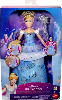 Foto 6 | Foto 6 | Muñeca De Moda Mattel Disney Princess Cenicienta Con Vestido Iluminado - Venta Internacional.