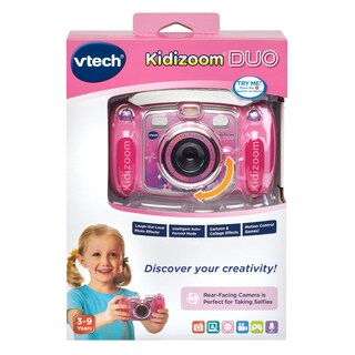 Foto 7 | Foto 7 | Cámara Vtech Kidizoom Duo Selfie Para Niños Con Juegos Rosa - Venta Internacional.