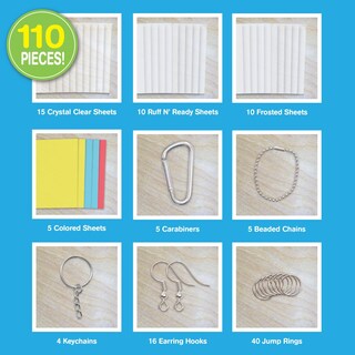 Foto 3 | Foto 3 | Kit De Manualidades Just Play Shrinky Dinks Ultimate Kids A Partir De 14 Años - Venta Internacional.