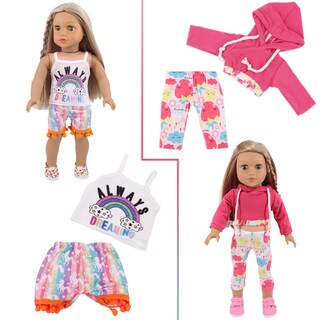 Foto 4 | Foto 4 | Set De Ropa Para Muñecas Unicorn Element Para Muñeca Americana De 18 Pulgadas - Venta Internacional.