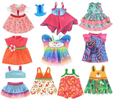 Foto 1 | Foto 1 | Set De Ropa Para Muñecas Ebuddy Fashion De 10 A 14.5 Pulgadas 10 Juegos - Venta Internacional.
