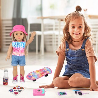 Foto 7 | Foto 7 | Set De Accesorios Y Ropa De Skate Para Muñecas De 18 Pulgadas - Venta Internacional.