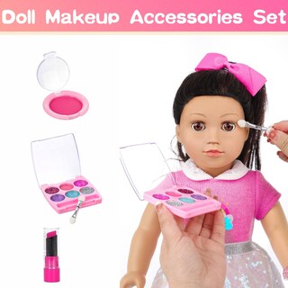 Foto 6 | Foto 6 | Set De Ropa Y Accesorios De Maquillaje Para Muñecas American De 18 Pulgadas - Venta Internacional.