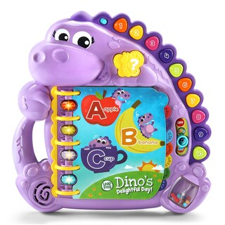 Foto 1 | Foto 1 | Libro Leapfrog Dino's Delightful Day Alphabet Purple - Venta Internacional.