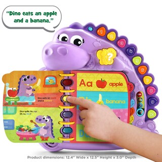 Foto 2 | Foto 2 | Libro Leapfrog Dino's Delightful Day Alphabet Purple - Venta Internacional.