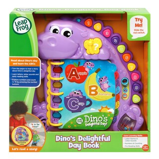 Foto 7 | Foto 7 | Libro Leapfrog Dino's Delightful Day Alphabet Purple - Venta Internacional.