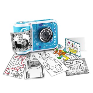 Foto 4 | Foto 4 | Cámara Vtech Kidizoom Printcam Azul Con 80 Impresiones Incluidas - Venta Internacional.