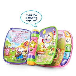 Foto 3 | Foto 3 | Libro Interactivo De Rimas Musicales Vtech Pink Para Mayores De 6 Millones - Venta Internacional.