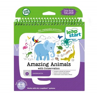 Foto 1 | Foto 1 | Libro De Actividades Leapfrog Leapstart Kindergarten Amazing Animals - Venta Internacional.