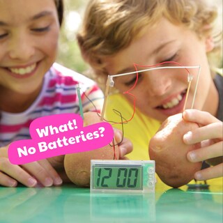 Foto 3 | Foto 3 | Potato Clock 4m Green Science Diy Sin Pilas Para Niños Mayores De 5 Años - Venta Internacional.