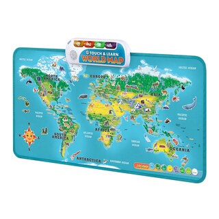 Foto 3 | Foto 3 | Mapa Mundial Toy Leapfrog Touch & Learn Con Más De 1000 Datos Durante Más De 4 Años - Venta Internacional.
