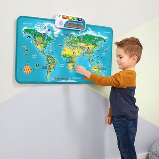 Foto 5 | Foto 5 | Mapa Mundial Toy Leapfrog Touch & Learn Con Más De 1000 Datos Durante Más De 4 Años - Venta Internacional.