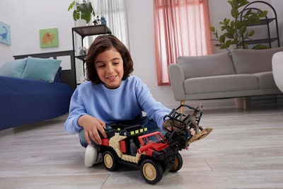 Foto 2 | Foto 2 | Toy Truck Matchbox Rc Jurassic World Con Figura De Dinosaurio - Venta Internacional.