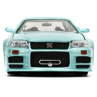 Foto 3 | Foto 3 | Coche Fundido A Presión Jada Toys Fast & Furious 1:24 El Nissan Gt-r De Brian - Venta Internacional.