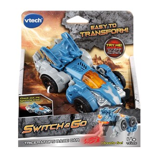 Foto 7 | Foto 7 | Triceratops De Toy Vtech Switch And Go Race Car Con Efectos De Sonido - Venta Internacional.