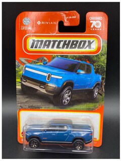 Foto 1 | Foto 1 | Camión Eléctrico Collector Matchbox Rivian R1t 2022 Azul - Venta Internacional.
