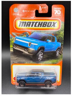 Foto 7 | Foto 7 | Camión Eléctrico Collector Matchbox Rivian R1t 2022 Azul - Venta Internacional.