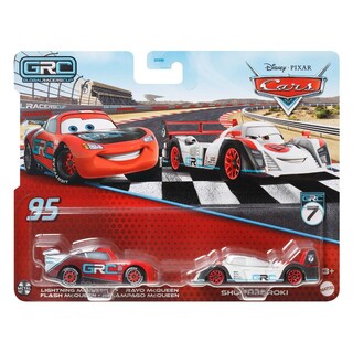 Foto 1 | Foto 1 | Toy Cars Mattel Disney Pixar Cars Pack 2 Global Rally 1:55 - Venta Internacional.