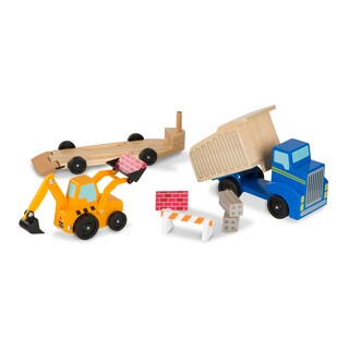 Foto 1 | Foto 1 | Camión Volquete Y Cargador De Juguete Con Piezas De Construcción Melissa & Doug - Venta Internacional.