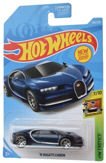 Foto 1 | Foto 1 | Coche Fundido A Presión Hot Wheels Exotics Bugatti Chiron 2016 Blue 1:64 - Venta Internacional.