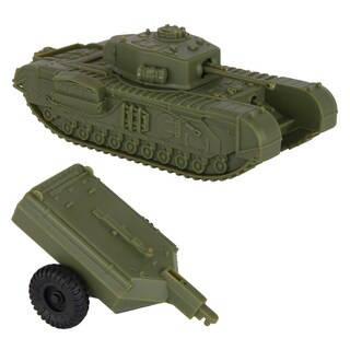Foto 1 | Foto 1 | Tanque De Juguete Bmc Cts Ww2 British Churchill Crocodile A Escala 1:38 - Venta Internacional.