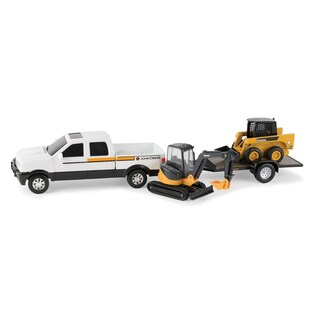 Foto 1 | Foto 1 | Set De Construcción John Deere Tomy Medium Con Camión Y Minicargadora - Venta Internacional.