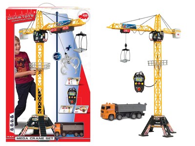 Foto 7 | Foto 7 | Vehículo De Juguete Dickie Toys 48 Mega Crane And Truck Con Set De Juego - Venta Internacional.