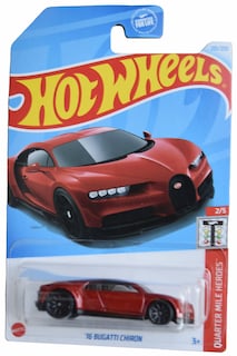 Foto 1 | Foto 1 | Auto Fundido A Presión Hot Wheels '16 Bugatti Chiron Quarter Mile Red - Venta Internacional.
