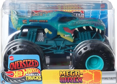 Foto 5 | Foto 5 | Camión De Juguete Hot Wheels Monster Trucks 1:24 Fundido A Presión Durante Más De 3 Años - Venta Internacional.