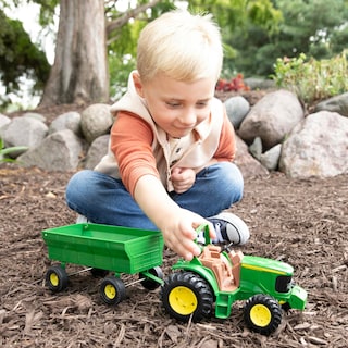Foto 3 | Foto 3 | Juego De Tractores De Juguete John Deere Kids Tractor Wagon De 8 Pulgadas Y Más De 3 Años - Venta Internacional.