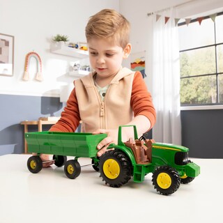 Foto 5 | Foto 5 | Juego De Tractores De Juguete John Deere Kids Tractor Wagon De 8 Pulgadas Y Más De 3 Años - Venta Internacional.