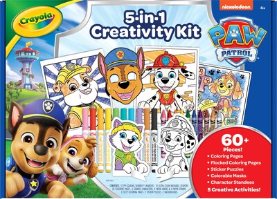 Foto 1 | Foto 1 | Kit De Creatividad Crayola Paw Patrol 5 En 1 Con Páginas Para Colorear - Venta Internacional.