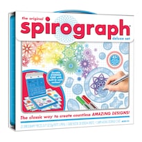 Kit De Dibujo Kahootz Spirograph Deluxe Con Funda Para Más De 8 Años - Venta Internacional.