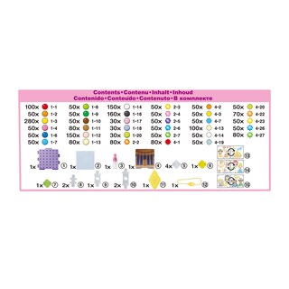 Foto 3 | Foto 3 | Kit De Abalorios Aquabeads Disney Princess Creation Cube Con 2500 Cuentas - Venta Internacional.
