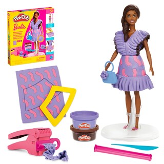 Foto 1 | Foto 1 | Set De Diseño De Moda Play-doh Barbie Fashionista Ruffles 5+ - Venta Internacional.