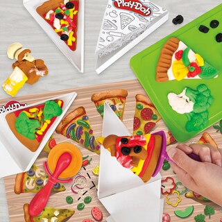 Foto 3 | Foto 3 | Set De Juego Play-doh Pizza Slice Con 11 Herramientas Y 8 Latas Para Niños Mayores De 3 Años - Venta Internacional.