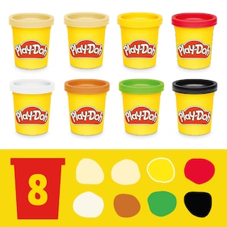 Foto 7 | Foto 7 | Set De Juego Play-doh Pizza Slice Con 11 Herramientas Y 8 Latas Para Niños Mayores De 3 Años - Venta Internacional.