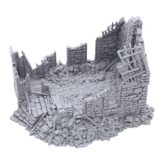 Foto 3 | Foto 3 | Terrain Endertoys Ruined Barlyway Cottage 28 Mm Impreso En 3d - Venta Internacional.