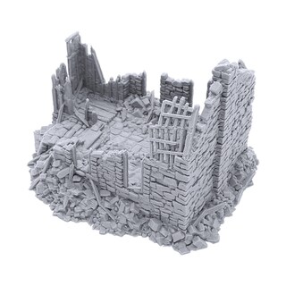 Foto 4 | Foto 4 | Terrain Endertoys Ruined Barlyway Cottage 28 Mm Impreso En 3d - Venta Internacional.