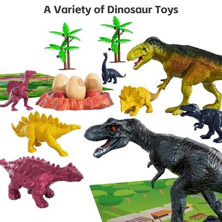 Foto 6 | Foto 6 | Camión De Juguete Con Forma De Dinosaurio Temi Tyrannosaurus Con 8 Figuras De Dinosaurios De 3 A 5 Años - Venta Internacional.
