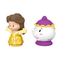 Set De Figuras Fisher-price Little People Princess Belle & Mrs Potts - Venta Internacional.