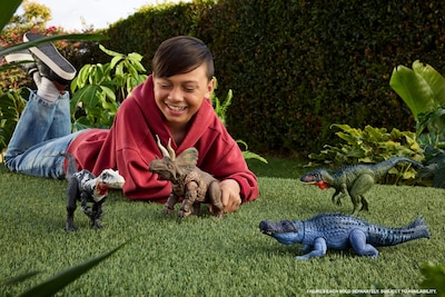 Foto 2 | Foto 2 | Figura De Dinosaurio Mattel Jurassic World Rebirth Gigantic Thrashers - Venta Internacional.