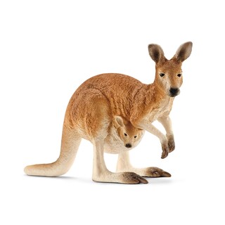 Foto 1 | Foto 1 | Figura De Animal Schleich Wild Life Con Forma De Canguro Para Niños A Partir De 3 Años - Venta Internacional.
